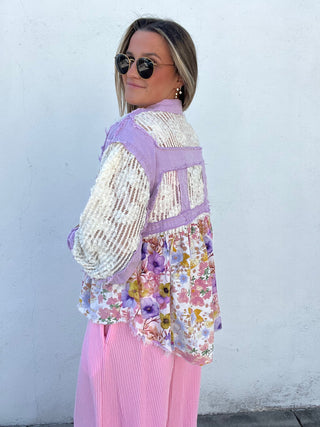 Lavender Luxe Bloom Shacket