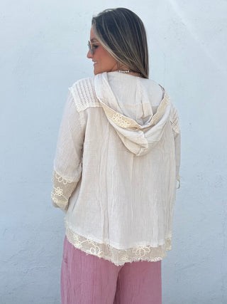 Boho Botanica Zip Up