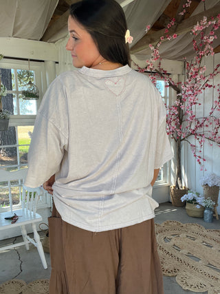 The Love Letter Tee - ROSE