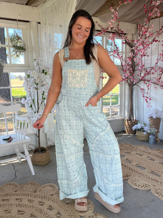 The Plaid Perfection Overalls