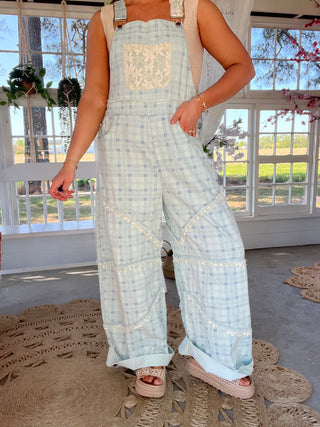 The Plaid Perfection Overalls