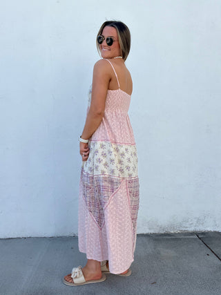 Eyelet Enchantment Maxi Dress