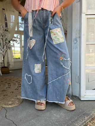 The Whimsy Garden Embroirdered Jeans