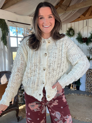 The Simply Sweet Sweater - CREAM