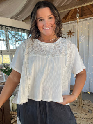 The Peal Reef Top - WHITE