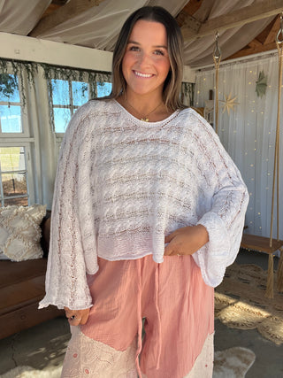 The Sunshine Sweater - WHITE