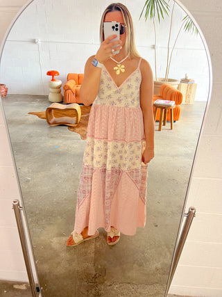 Eyelet Enchantment Maxi Dress