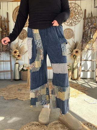 Briarwood Patch Pants -NAVY