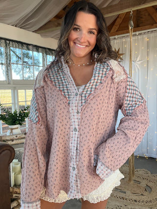 The Sugar Bloom Button Up