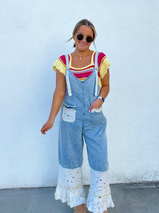 Garden Bloom Overalls