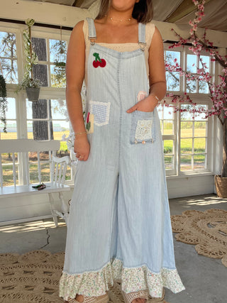 The Picnic Patch Overalls - PREORDER END OF JULY