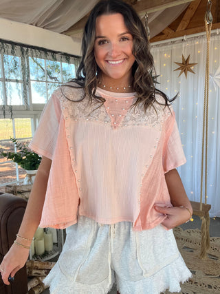 The Peal Reef Top - BLUSH