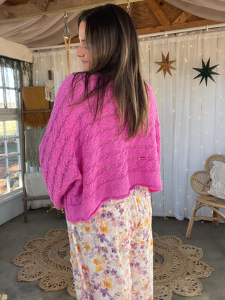 The Sunshine Sweater - LAVENDER