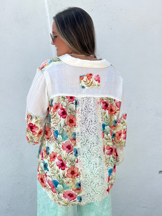 Luna Petal Top