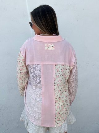 Rose Revival Button Up