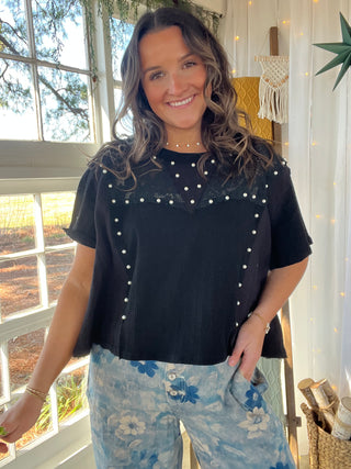 The Peal Reef Top - BLACK