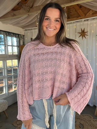 The Sunshine Sweater - PINK