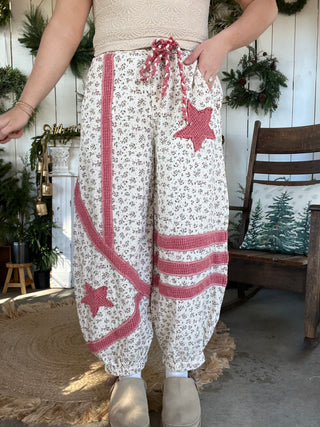 The Marigold Joggers - HIBISCUS