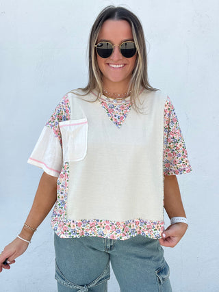 Ivory Bloom Topl