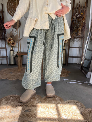 The Vintage Cottage Paisley Joggers
