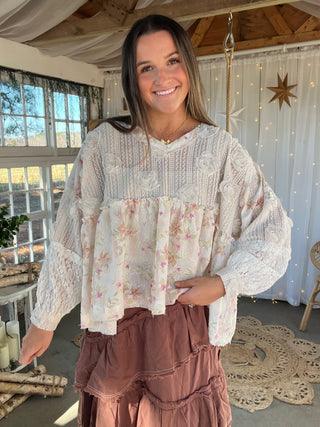 The Dreamer Babydoll Top