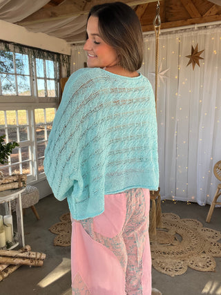 The Sunshine Sweater - AQUA