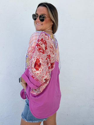 The Sweet Bliss Top - PURPLE