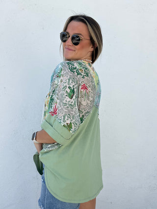 The Sweet Bliss Top - GREEN