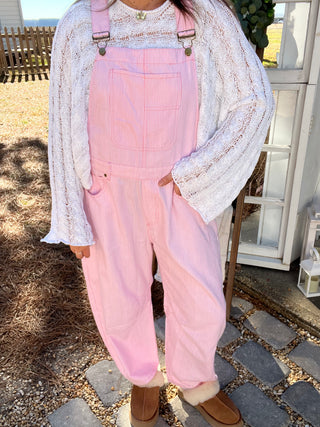 The Molly Striped Overalls