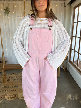 The Molly Striped Overalls