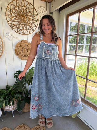 The Country Charm Overalls Dress