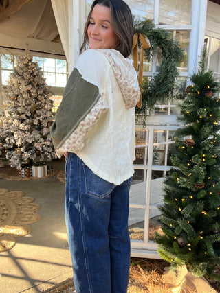 Evergreen Bloom Quarter Zip