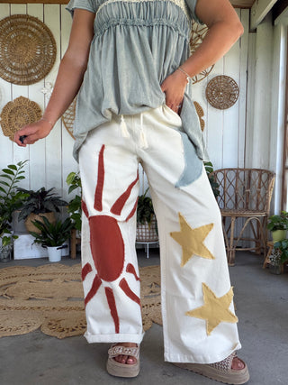 The Day and Moon Pants - PREORDER LATE AUG