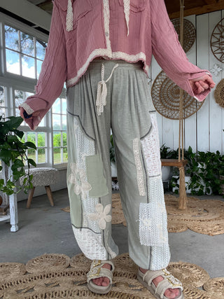 The Sun-kissed Joggers - MATCHA