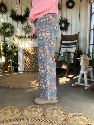The Flower Pop Denim Jeans