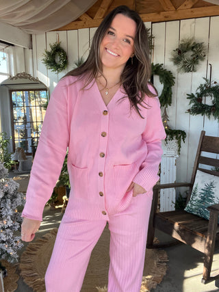 The Pink Wonderland Cardigan