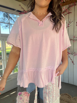 The Seagrass Top - PINK