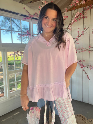 The Seagrass Top - PINK
