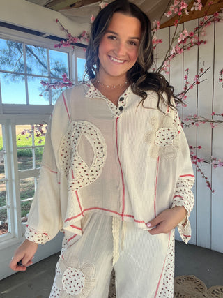 The Brailey Top - WHITE