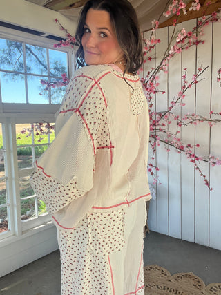The Brailey Top - WHITE