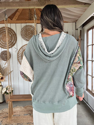 The Spruce Up Waffle Hoodie