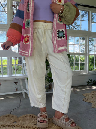 The Cienna Pants - ECRU