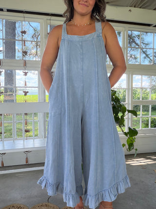 The Grey Skies Jumper - BLUE