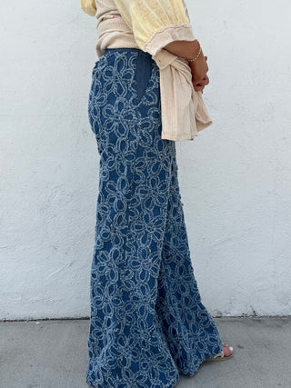 Flower Child Denim Jeans