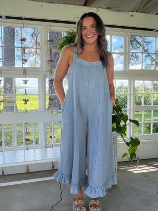 The Grey Skies Jumper - BLUE