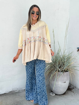 Flower Child Denim Jeans