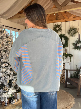 The Kinsley Top - BLUE