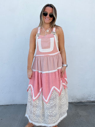 Peachy Petal Dress