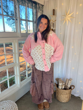 Petal Starlight Gauze Top