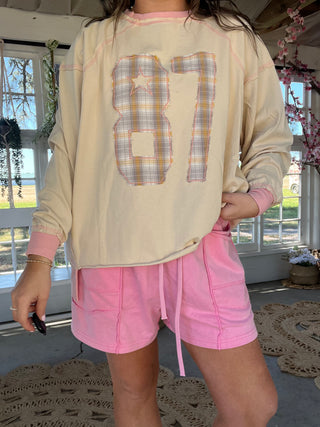 The Ball Game Varsity Top - PINK
